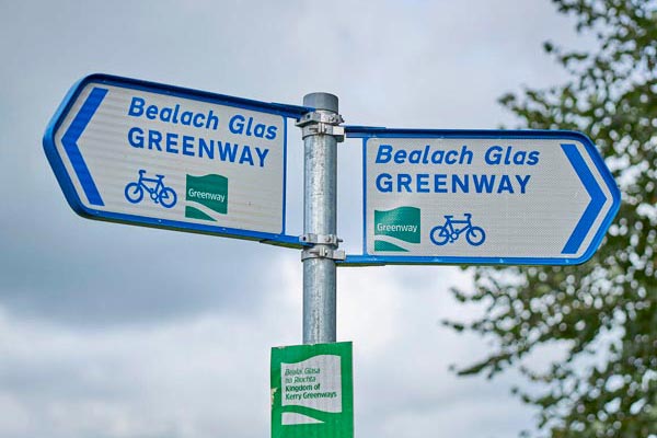 Abbeyfeale-Listowel Greenway Signage, Kingdom of Kerry Greenways
