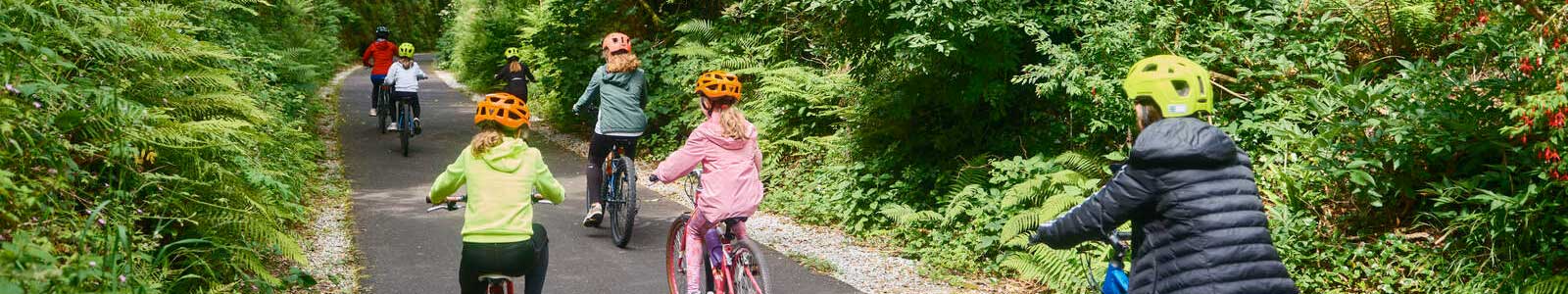 Like Bikes Cycling Group on Greenway Track