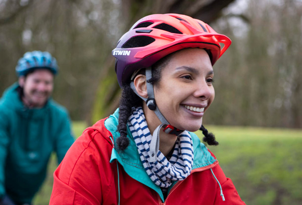 Like Bikes, Smiling Cyclist