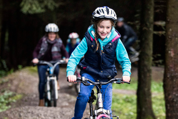 Like Bikes, Smiling Girl on her bike