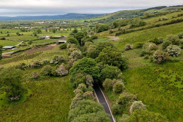 Limerick Greenway, Aerial View